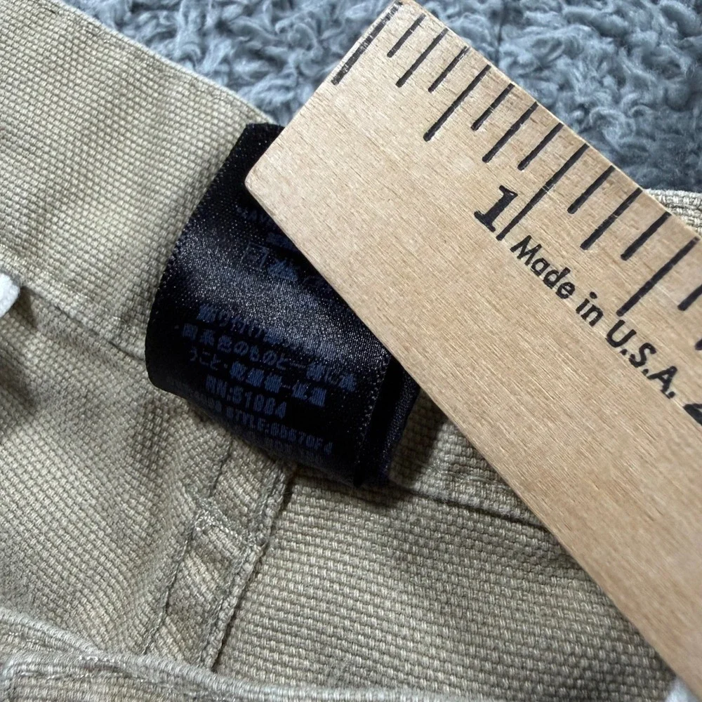 Vintage Patagonia Organic Cotton Canvas Work Pants Tan Khaki‎ Straight Leg 32x33